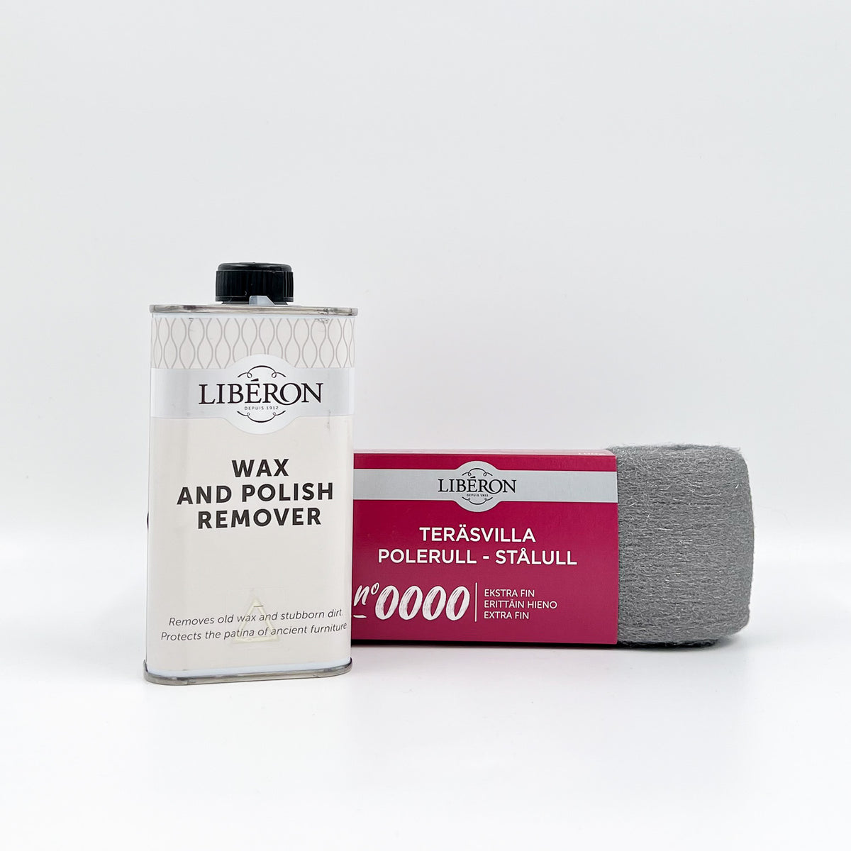 Libéron Wax & Polish Remover med polerull