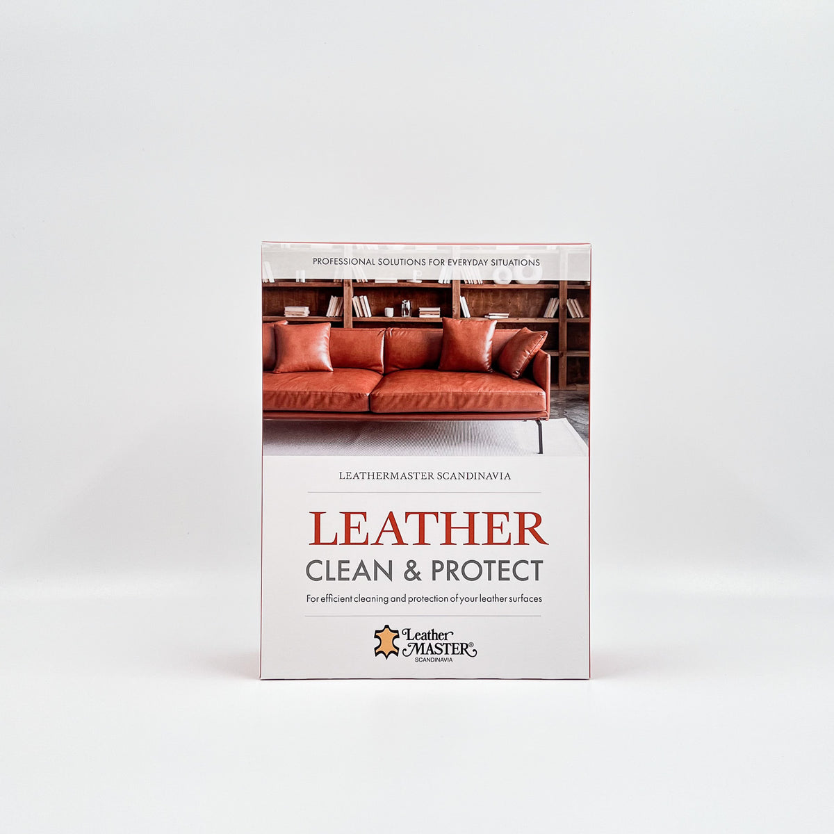 Leather Clean & Protect Maxi lädervårdskit med rengöring och skyddskräm