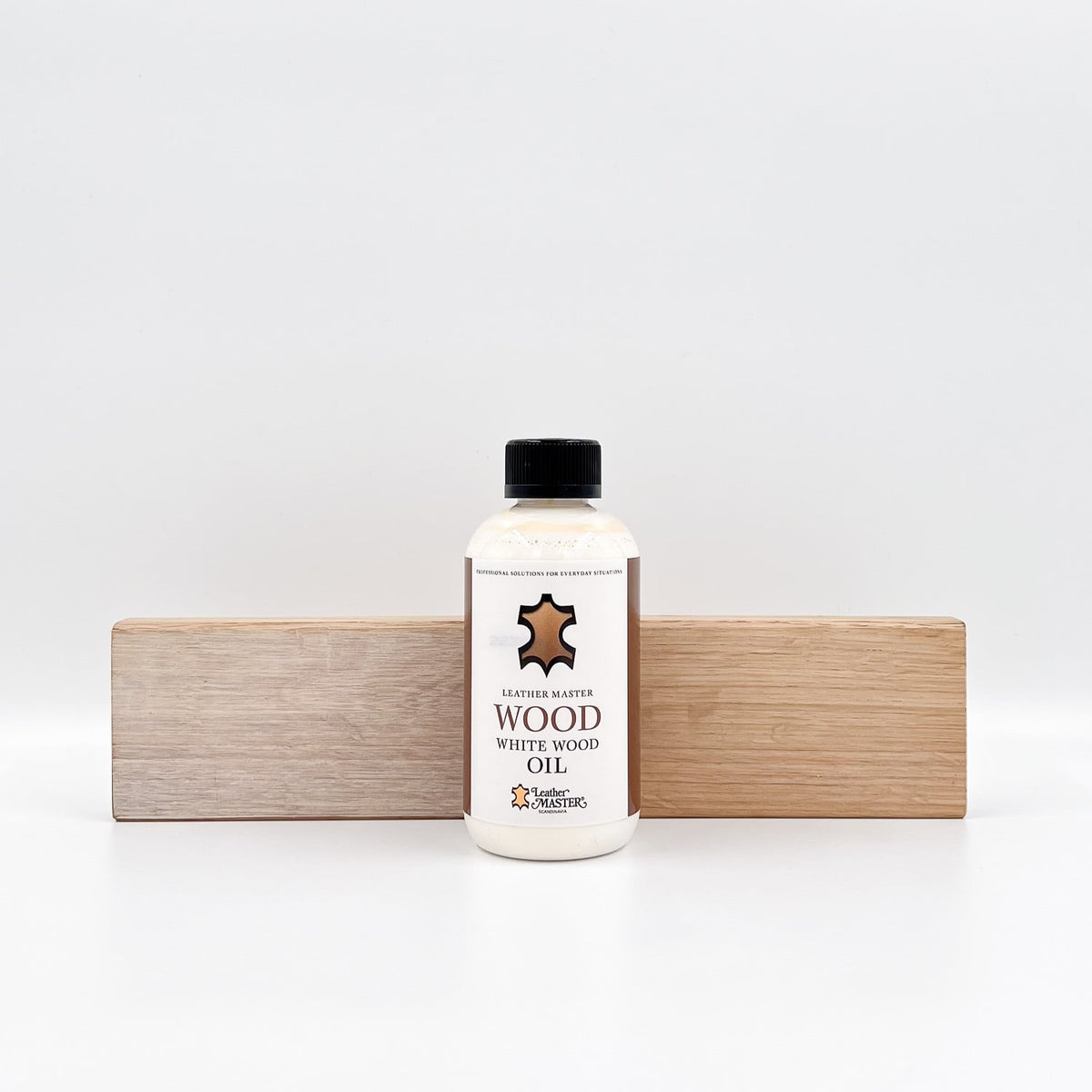 Färgprov White Wood Oil på trä